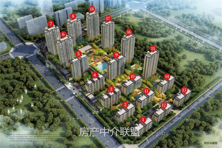 学区房状元府电梯房套三双卫低价格楼层好